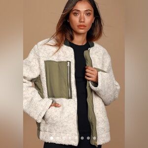 Women’s FREE PEOPLE We The Free Rivington Sherpa Jacket